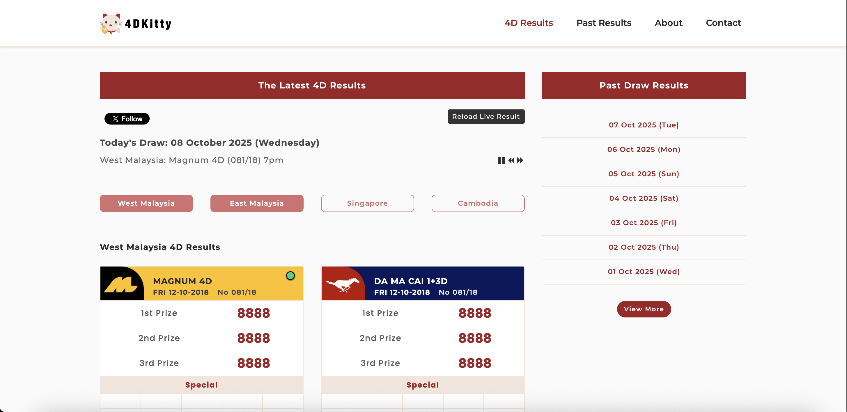 4DKitty - Lottery Aggregator Platform